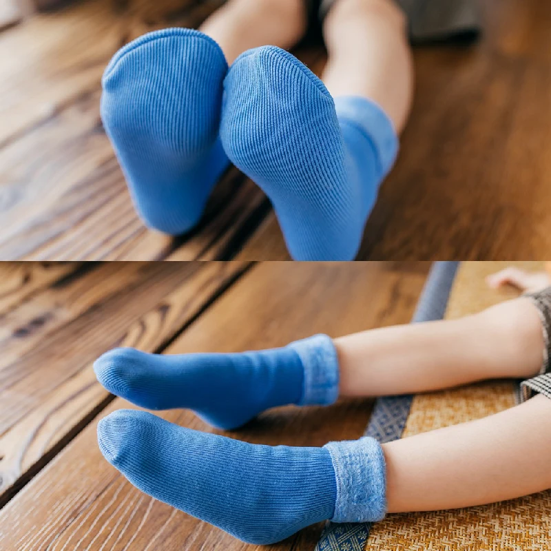 Зимние теплые Детские утепленные носки шерстяные кашемировые снежные для детей
