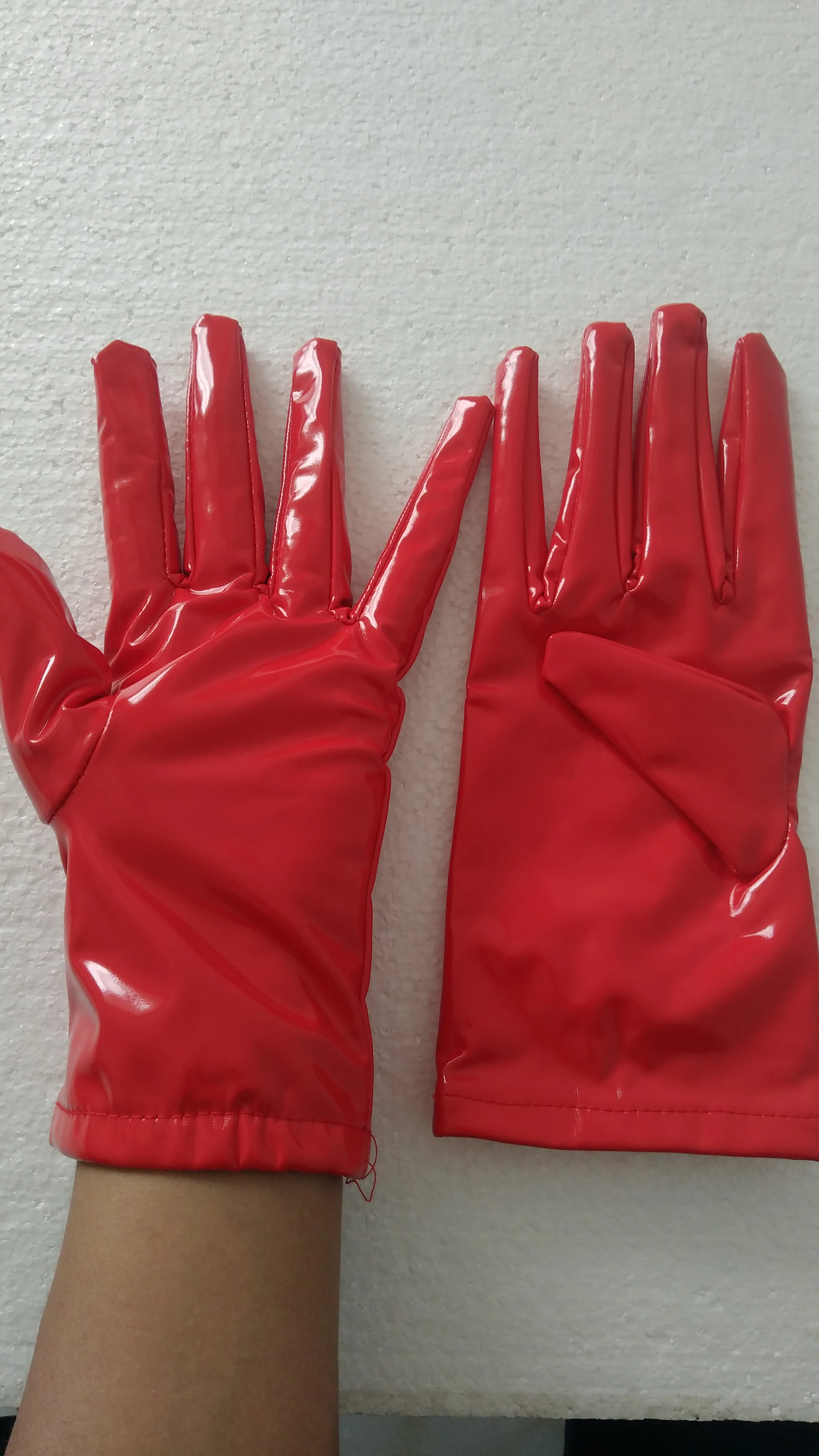 Короткая перчатка из искусственной кожи для косплея на Хэллоуин аксессуары |