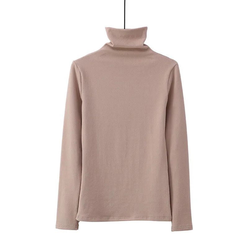 

Womens Sweaters 2020 Autumn Winter Tops Turtleneck Sweater Women Black White Thin Pullover Jumper Knitted Sweater Pull Femme New