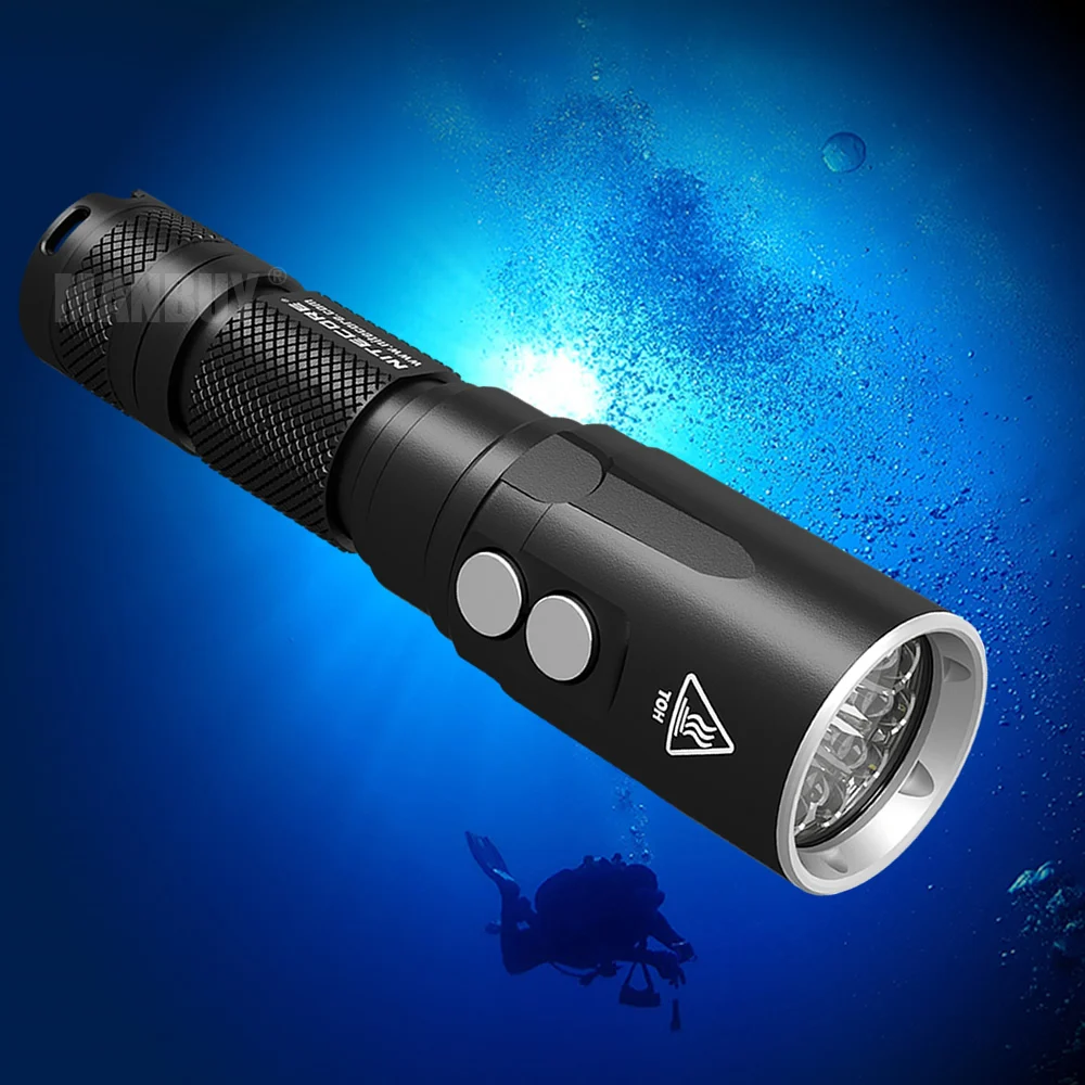 NITECORE DL20 + F1 зарядное устройство IMR18650 3100 мАч 35A батарея 1000 люмен светодиодный