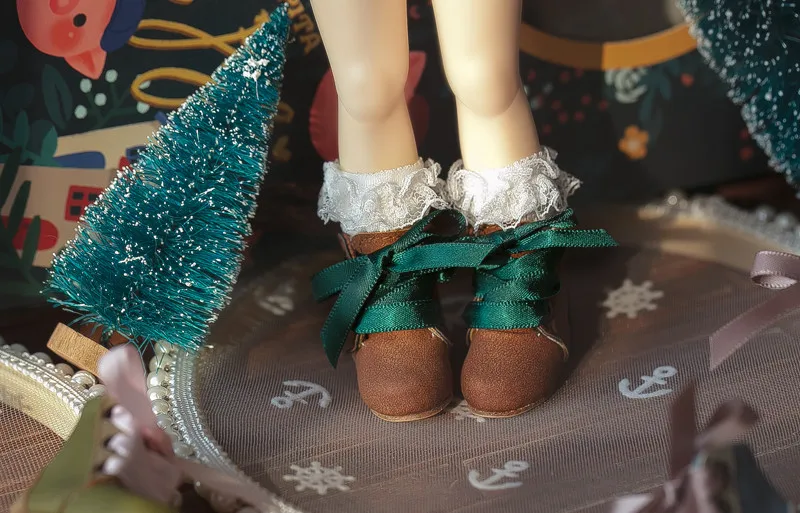 Кукольная обувь для шарнирных кукол подходит модных фестивальных теплых зимних