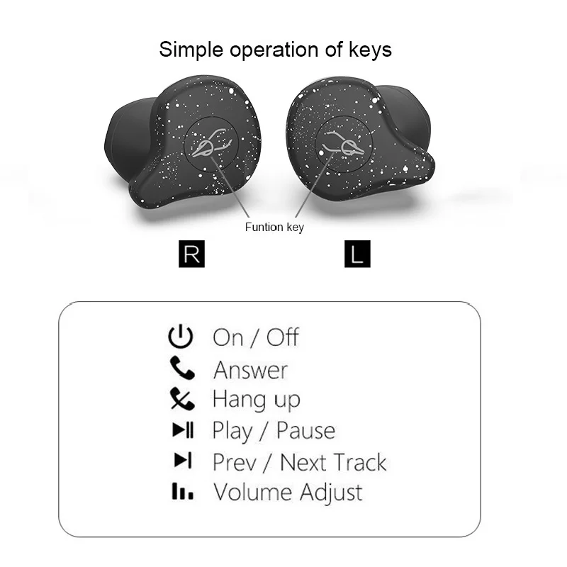 Шабаш x12 ультра наушники вкладыши TWS Bluetooth V5.0 в ухо устройство док станция Qualcomm Aptx