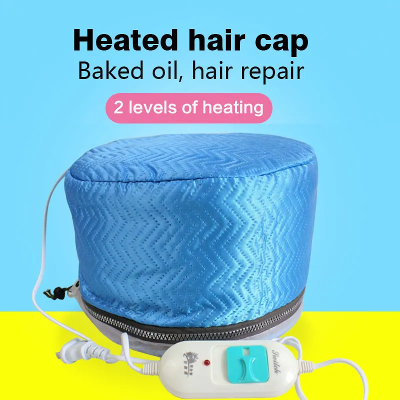 

bonnet chauffant soin capillaire steamer machine Thermo-cap for hair care beauty electric steamer 3 gear baked oil cap thermal
