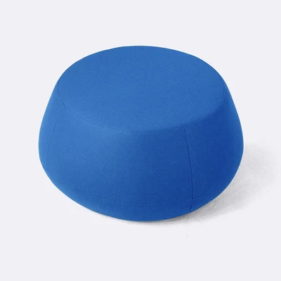 Size L blue color Создатель секционный диван эллипс оттоманс ноги современный диван Кама кашемир тканевый стул оттоманс диван набор мебель для гостиной - Цвет: Size L blue color
