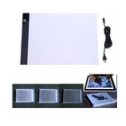 Светодиодная алмазная живопись световая панель светильник вая панель доска аксессуары для алмазной живописи Наборы инструментов A3 A4 A5 рисунок графический планшет коробка