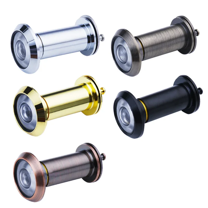 Камера видеонаблюдения для дома регулируемый глазок из сплава с углом обзора 200