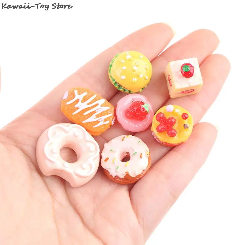 

24 шт., флейта, пищевая смола, плоская спинка, кабошон Kawaii DIY, украшение из смолы, миниатюрный кукольный домик