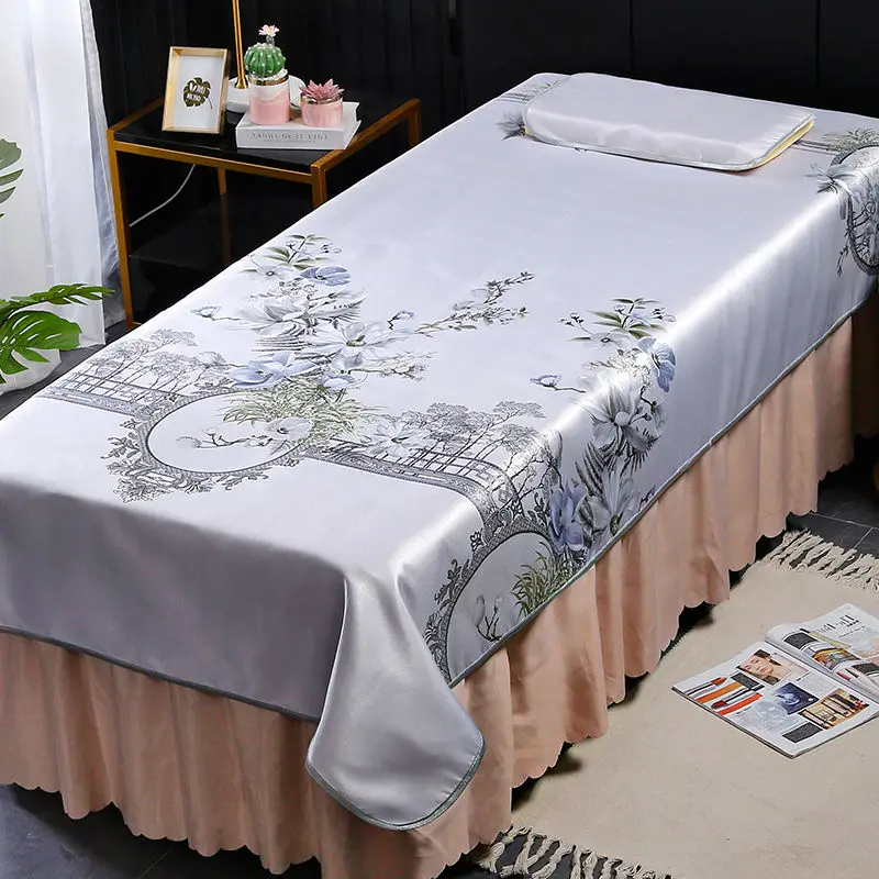 Новинка ледяной Шелковый коврик с отверстиями листы для массажной терапии