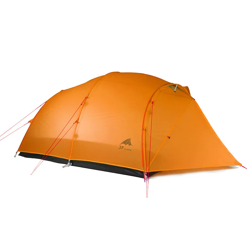 3F UL GEAR Сверхлегкий 4 человека 3 сезона 4 сезона 15D палатка для кемпинга на открытом воздухе Пешие прогулки альпинистские водонепроницаемые палатки