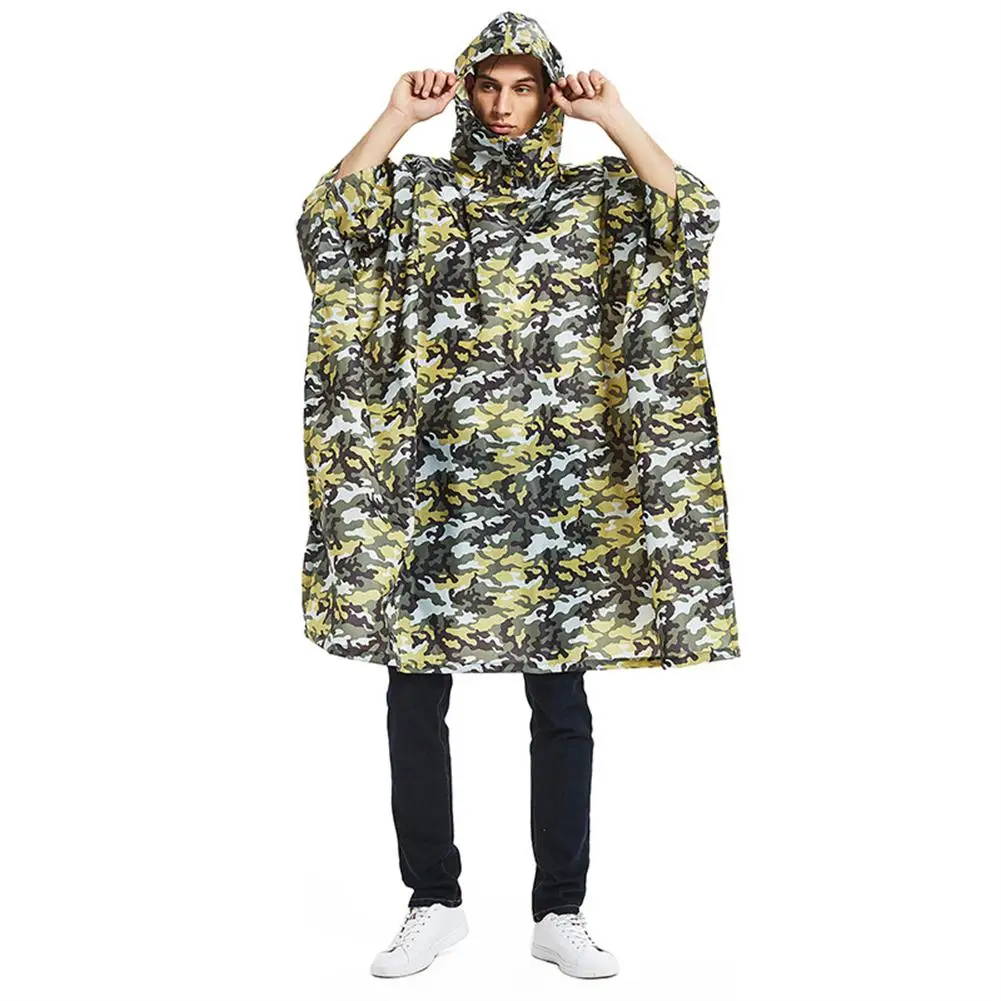 

Waterproof Camouflage Raincoats Climbing Mountains And Riding Raincoats On Foot