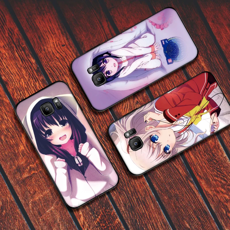 Аниме Привлекательный Мягкий силиконовый чехол для телефона Samsung Galaxy S6 S8 край S7 S9