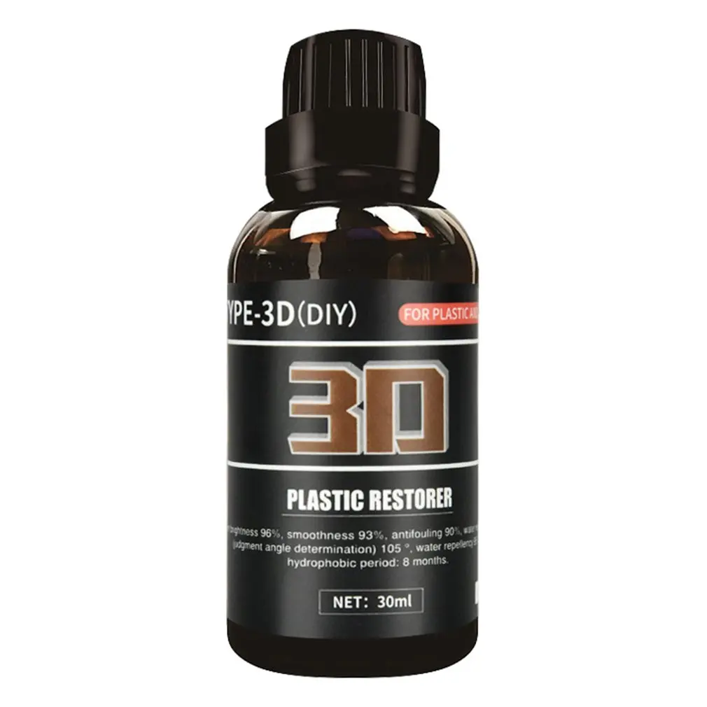 

Универсальное покрытие воском для инструменты 3D 30 мл автомобиля, предотвращающая контакт с экраном Автомобильный Восстановленное Пластик ...