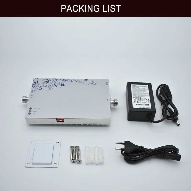 

MGC/AGC GSM Repeater 900mhz Single Band Band8 Booster 25 dBm High Output Power 75 dB Gain Mobile Signal Amplifier for 10 rooms