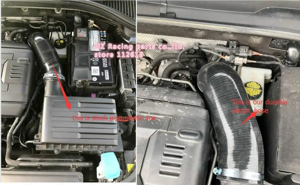 Индукционная впускная труба для GTI golf mk7 mk7.5 S3 A3 TT TTS 1.8TSI Octavia 1.8TSI 2.0TSI VRS Впускной турбо Впускной локоть MQB EA888
