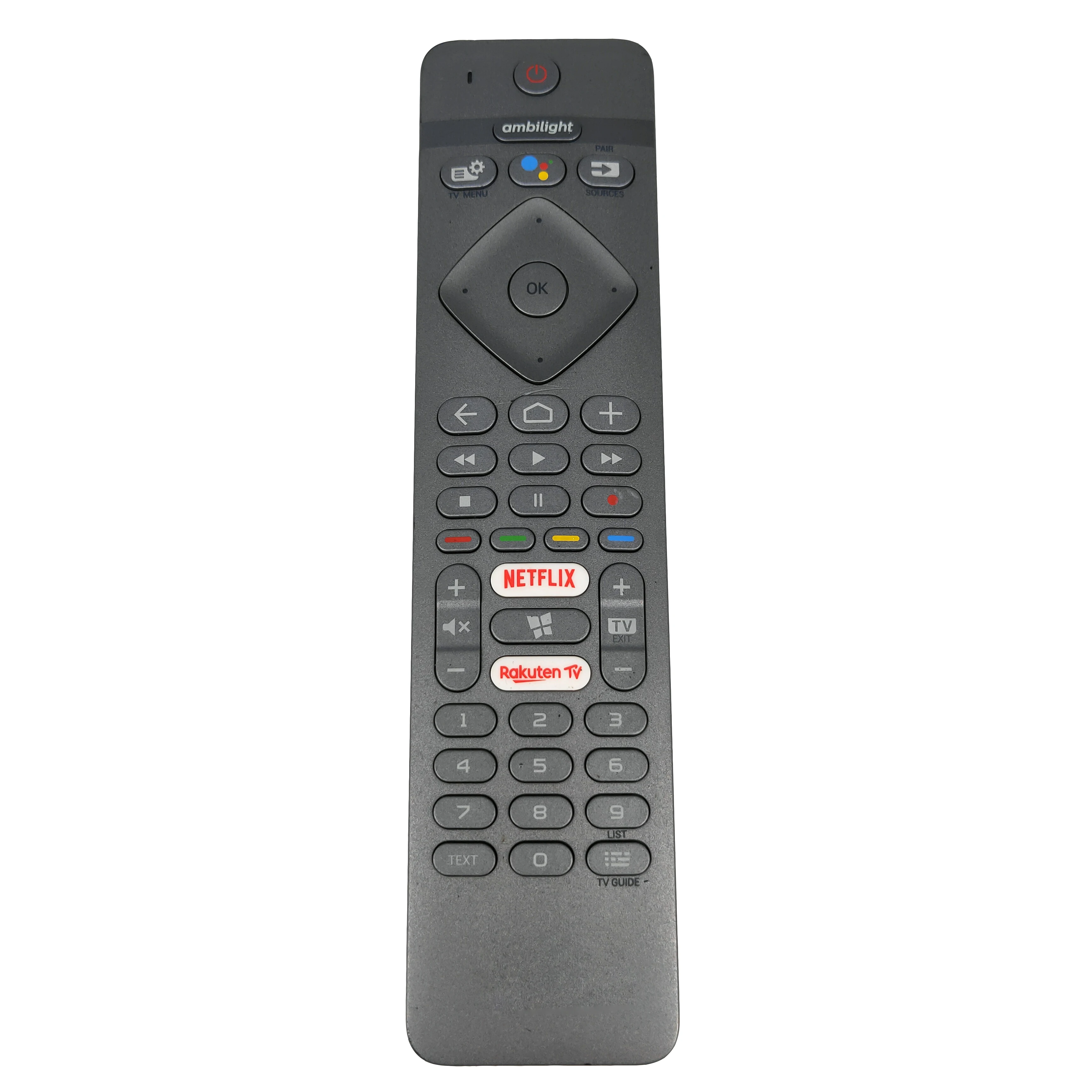 Используется оригинальный для Philips LCD TV пульт дистанционного управления RC4154401/01R