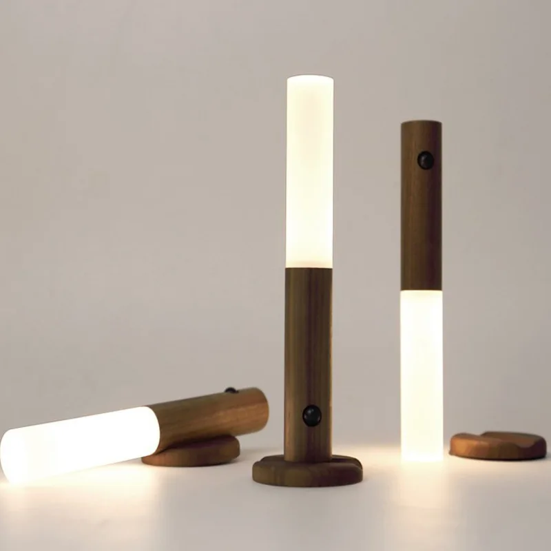 

Креативный Интеллектуальный индукционный ночник для человеческого тела, домашний перезаряжаемый светодиодный атмосферный светильник, освещение для дома, чулана, коридора, гардероба