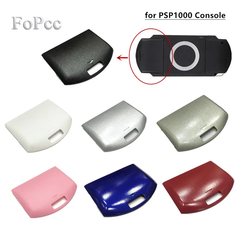 FoPcc, черный чехол, расширенная батарея, задняя дверь для psp Fat 1000 1001 1002 1003 1004, консоль машины