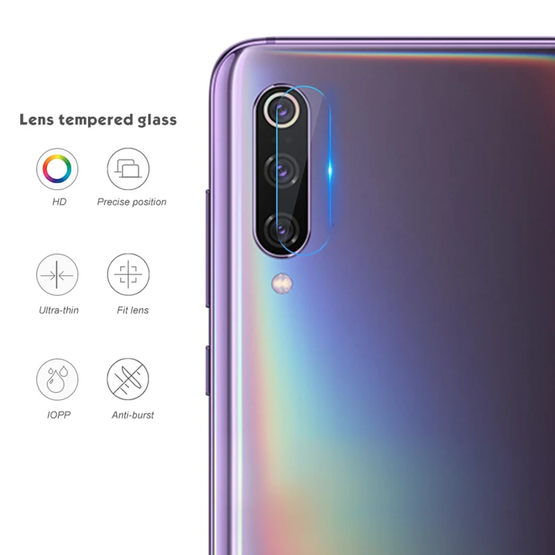 HD Задняя камера объектив из закаленного стекла для Xiaomi mi A3 A2 Lite 8 9 SE 9T A1 6X 5X CC9 E