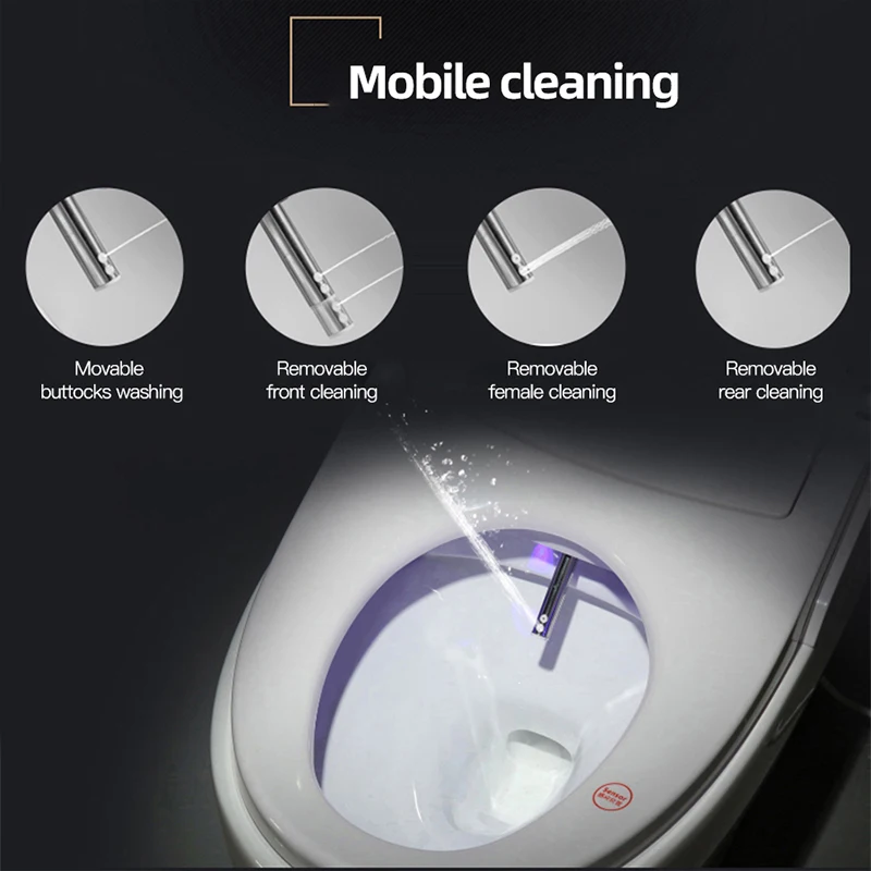 Умный Унитаз FOHEEL цельный удлиненный автоматический умный туалет с дистанционным