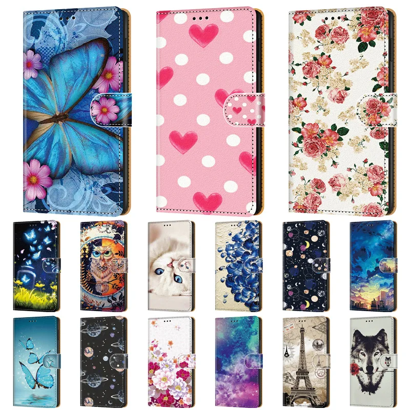 Чехол-книжка для Huawei Y8P Y9S Y9A Y7P Y7 Pro Y9 Prime 2019 2017 2018 кожаный | Мобильные телефоны и