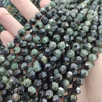 diamonds cut natural stone star faceted polygon kambaba jaspers beads for jewelry making bracelet accessories 15strand