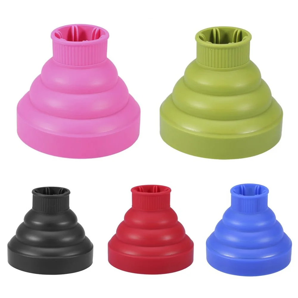 Универсальный портативный складной силиконовый фен для путешествий с