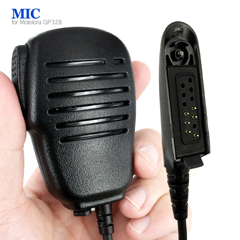 Наплечный микрофон для рации Motorola радио GP328 GP338 GP340 HT1250 PTX760 водонепроницаемый