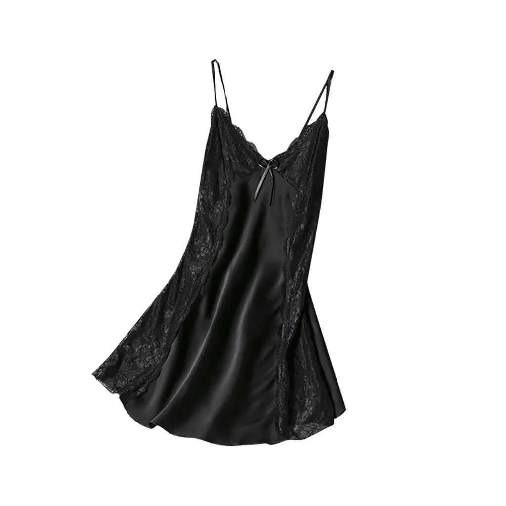 Sexy Underwear New Women Lace Teddy Lingerie Deep V One Piece Nightdress Femme Nightwear Plus Size Solid Intimate | Мать и ребенок