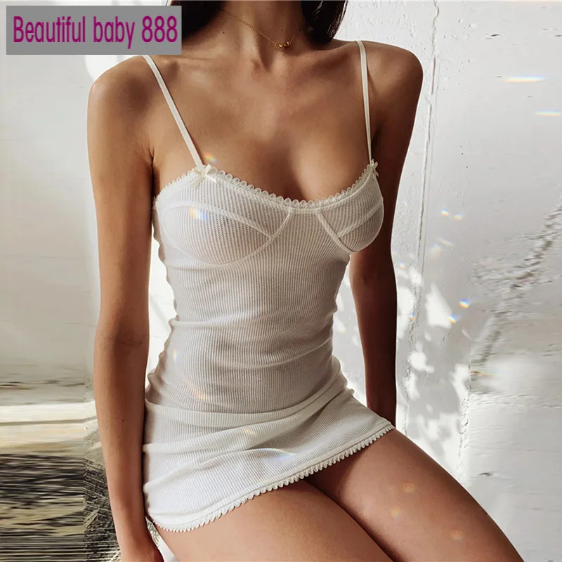 

Meqeiss летнее Новое Женское модное платье одноцветное прозрачная без рукавов femme мини платье Вечерние Клубные Элегантный в уличном стиле