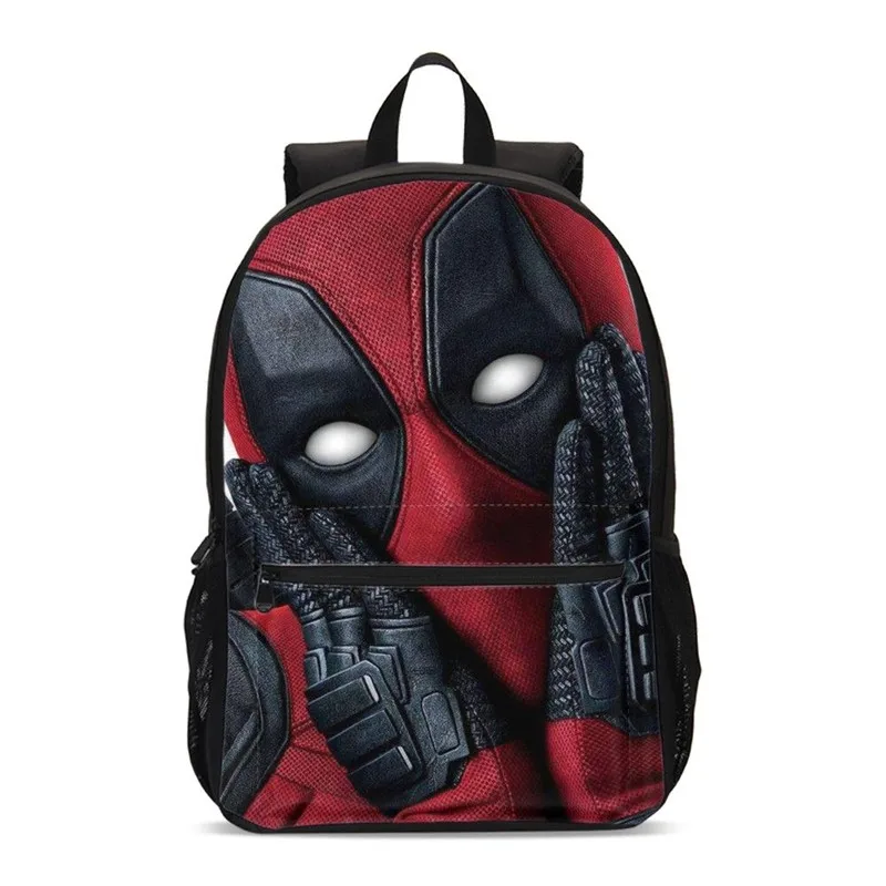 Новая детская школьная сумка модные крутые 3D рюкзаки Marvel для мальчиков Книжная с