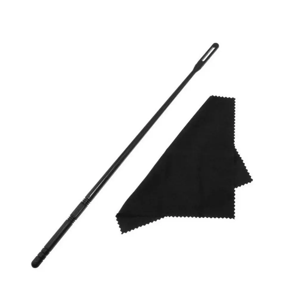 

Flute Cleaning Rod Color Cloth Plastic Cleaning Kit 345mm/14 inch with Random Lightweight Portable Music Elements