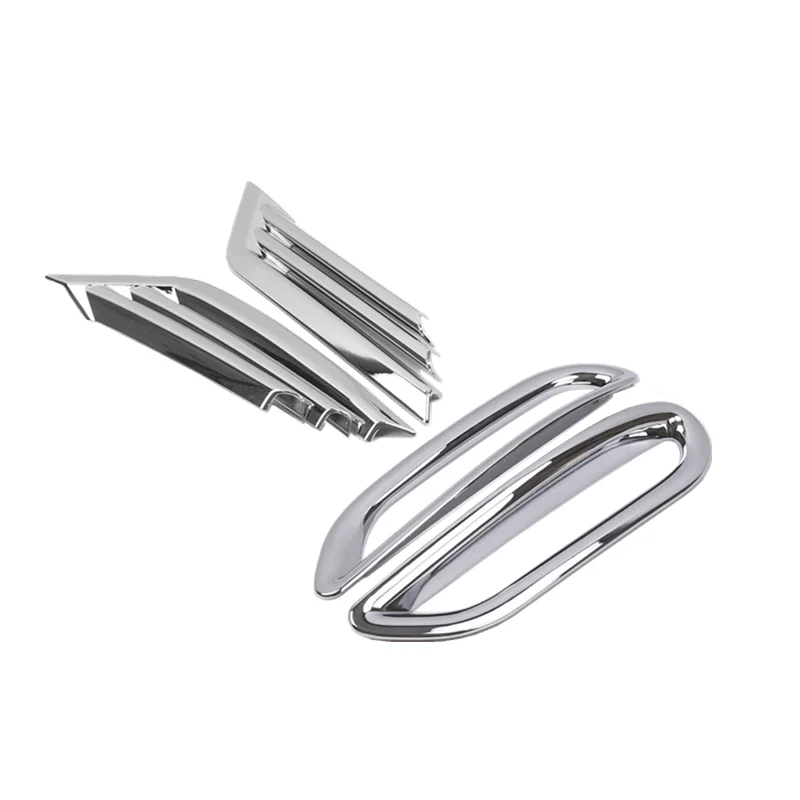 

For Nissan Qashqai J11 Accessories 2015 2016 ABS Car Front/Rear fog lampshade cover frame Cover Trim car sticker Car Styling