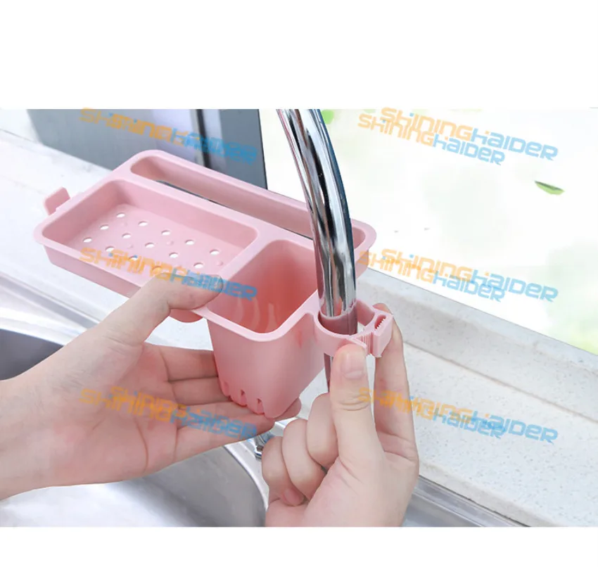 Бытовая кухонная Сушилка сушилка с зажимом для смесителя Бесплатная дырочная