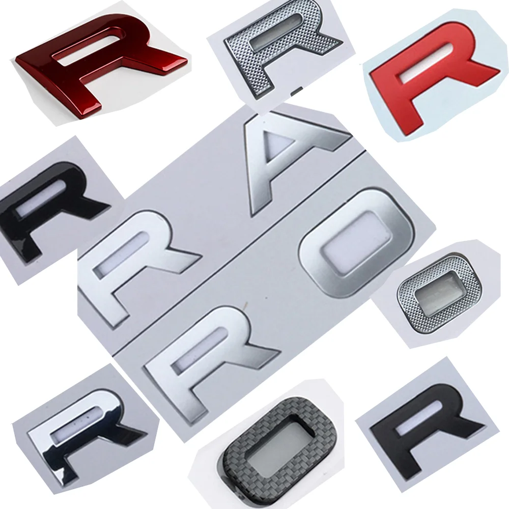

Letters Emblem for RANGE ROVER VELAR SV Autobiography Ultimate Edition DISCOVERY SPORT Car Styling Hood Trunk Logo Badge Sticker