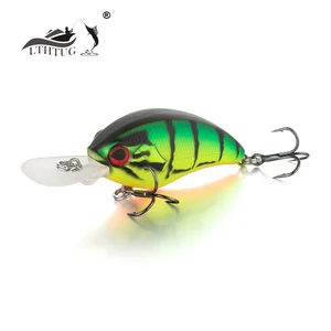 LTHTUG, новинка 2020, Высококачественная жесткая рыболовная приманка, кренкбейт в японском стиле, 6,8 г, 45 мм, плавающий воблер, приманки для окуня, форель, щука