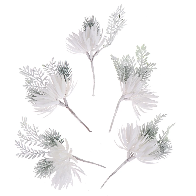 1 букет Искусственные цветы сосновая трава цветок Свадебная вечеринка украшения