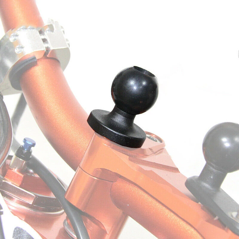 

Motorcycle Handlebar Mobile Phone Bracket Fixed Base Hole Expansion Ball Head