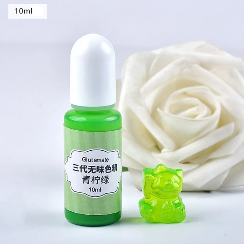 

24 Colors Epoxy Resin Pigment Liquid Epoxy Resin Dye Translucent Resin Colorants C7AE