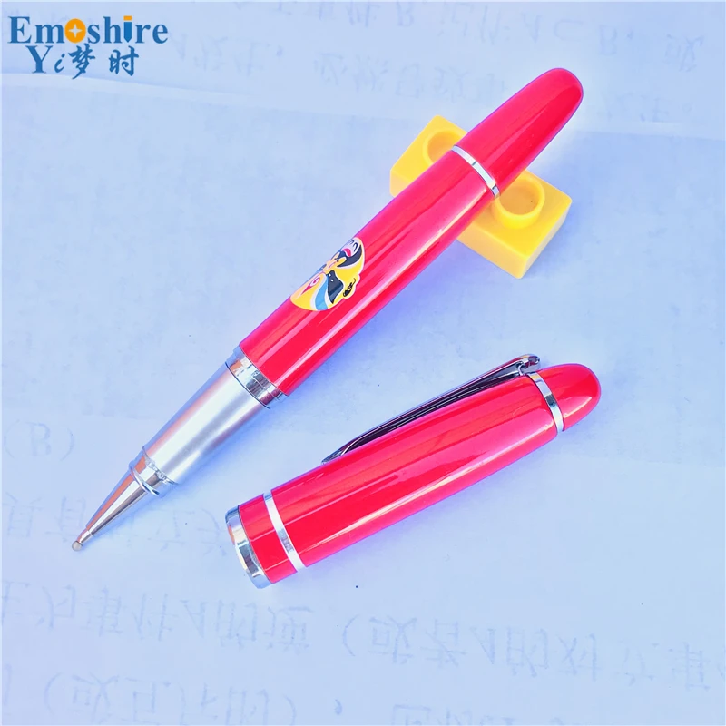 

Promotional Clearance Metal Ballpoint Pen Processing Brand Cheap Stationery Red Pen for Writing