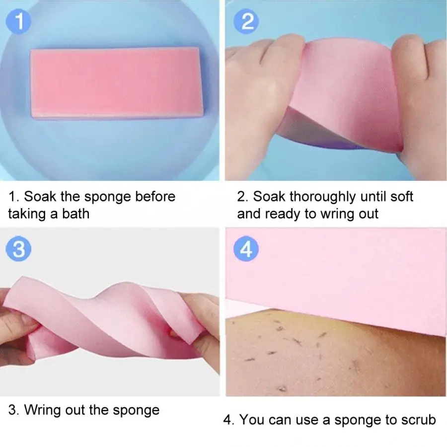 6 шт. губка для лица 4 цвета|Скрабы и средства тела| |