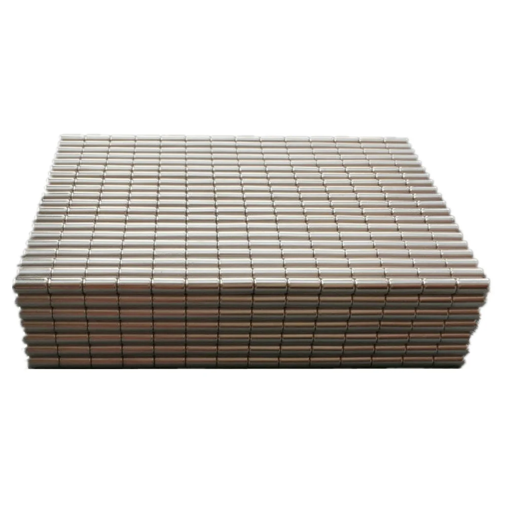 

Неодимовый цилиндрический магнит 1/8 ''Dia.x1/4'' толстый стержень 3,175x6,35 мм неодимовые постоянные магниты класса N42 осево намагниченные 500 шт.
