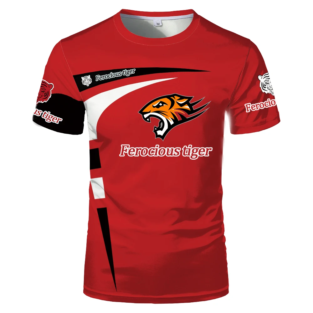 

Hot Sell 3d Printed T Shirt for Men and Women Casual Fashion Cool Breathable Summer Top Tees Universal Red Black Short Sleeves