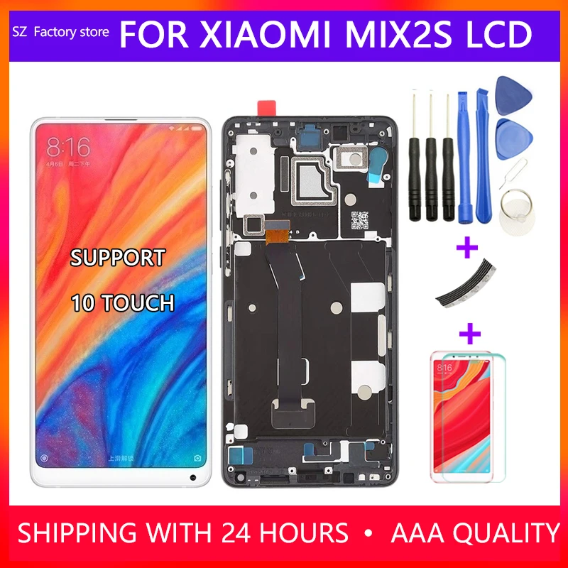 Сменный экран 5 99 дюйма для Xiaomi Mi Mix 2s ЖК дисплей и дигитайзер сенсорного экрана