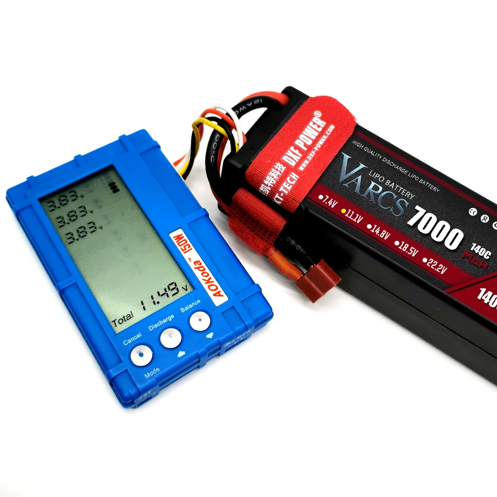Аккумулятор VARCS 3S Lipo 11 1 В 8400 мАч 7000 6000 5200 60C 130C 140C 100C в жестком корпусе для