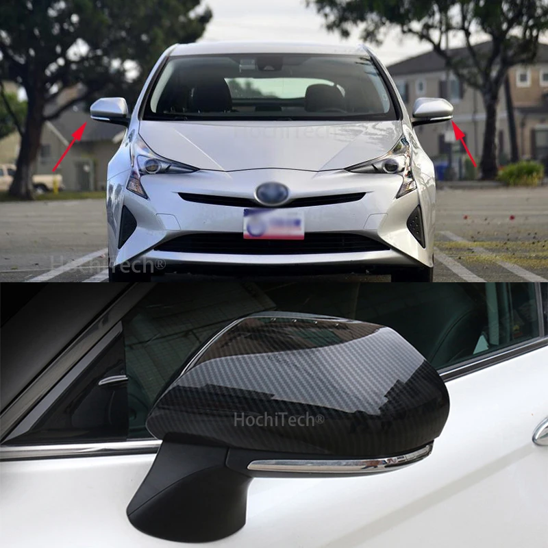 Для Toyota Prius 50 серии 2016 2019 модифицированный чехол на зеркало заднего вида яркая