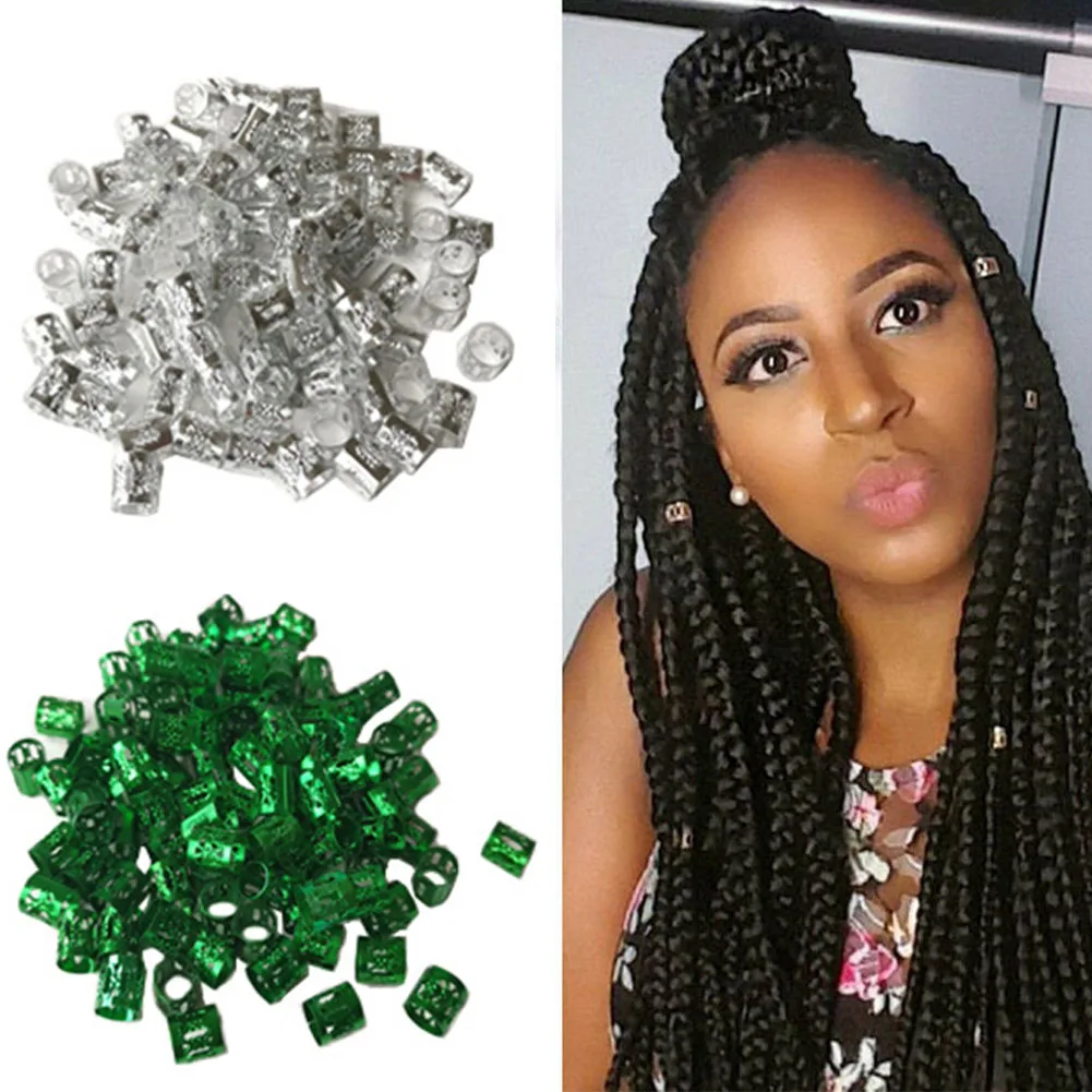 100 шт инструмент мини украшения дреды манжеты легко использовать Расширение DIY