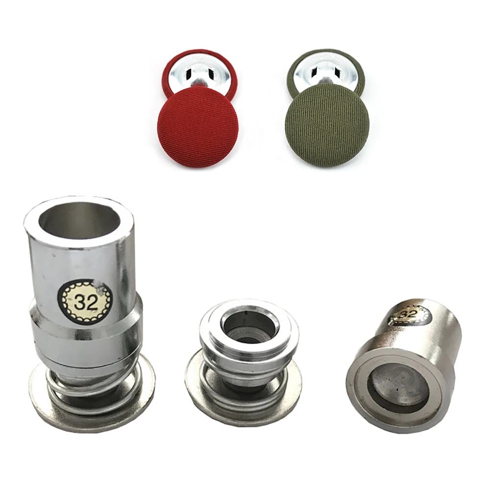 

100 sets Buttons Covered for cloth Button embryo Aluminum Coat buttons Aluminum base cloth buckle Wrap button embryo accessories