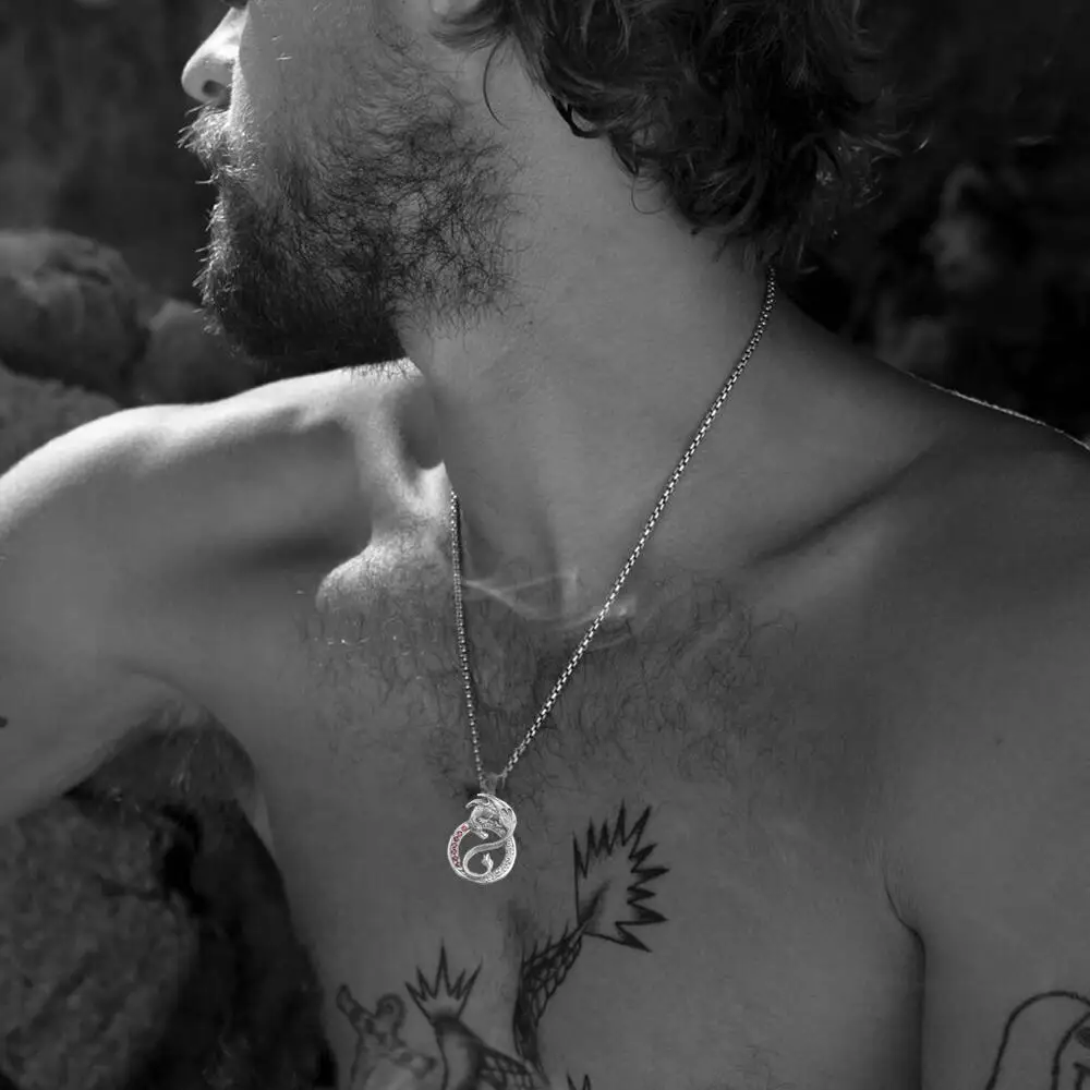 бижутерия для женщин 2022 Изысканное модное позолоченное ожерелье с драконом