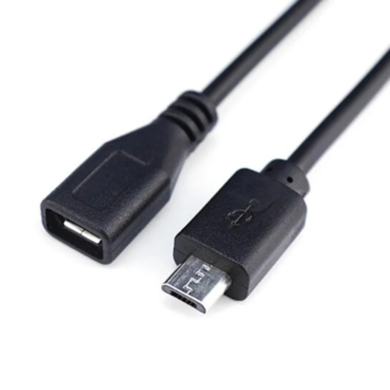 30 см 1 шт./5 шт. Micro USB 2 0 A Разъем для Android интерфейс 4 контактный штекер гнездо Кабель