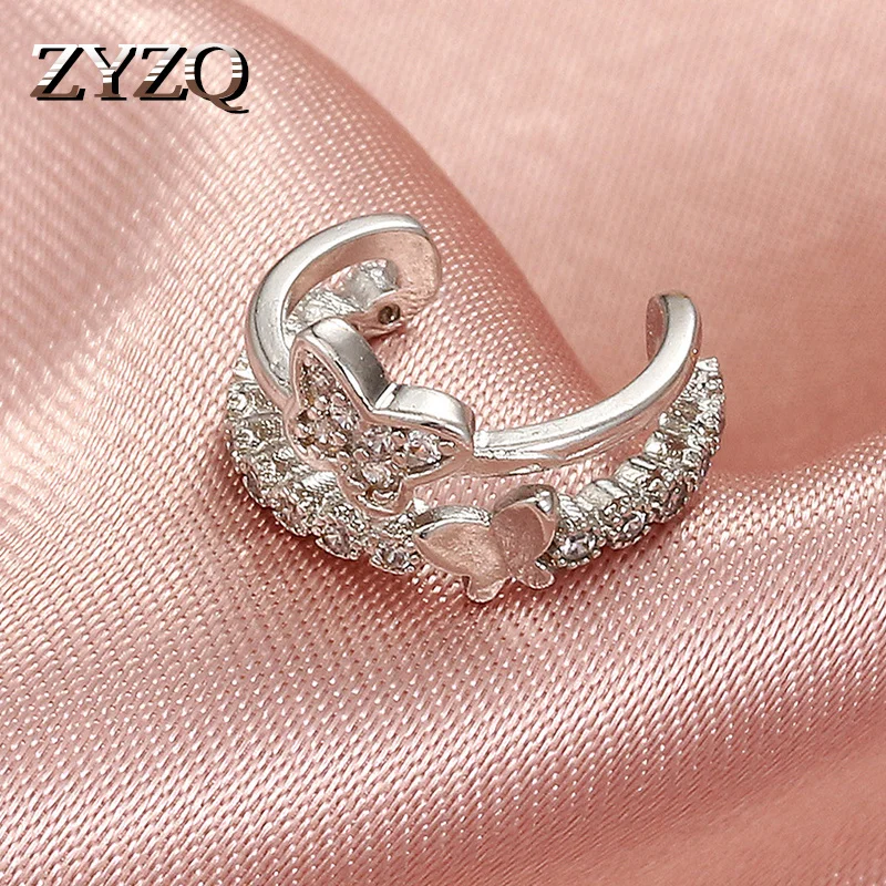 ZYZQ ins 1 шт. темпераментные Клипсы-бабочки для женщин C-образные маленькие